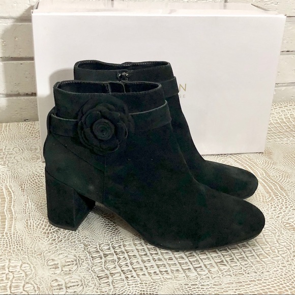 Taryn by‎ Taryn Rose Silky Suede Bootie - Picture 1 of 2
